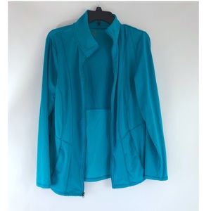 Champion duo dry light zip up athletic jacket